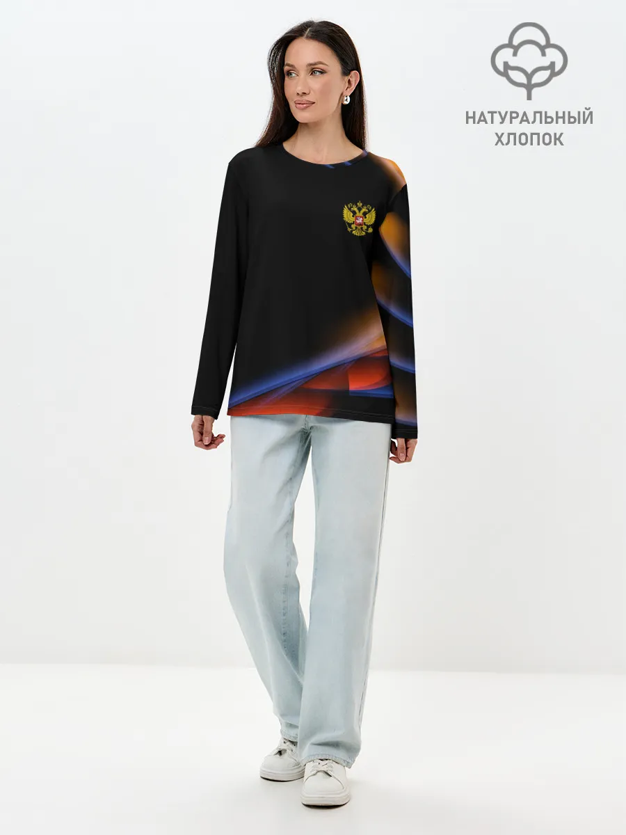 Лонгслив женский. Хлопок / Sport Russia