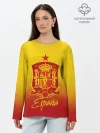 Лонгслив женский. Хлопок / Сборная Испании