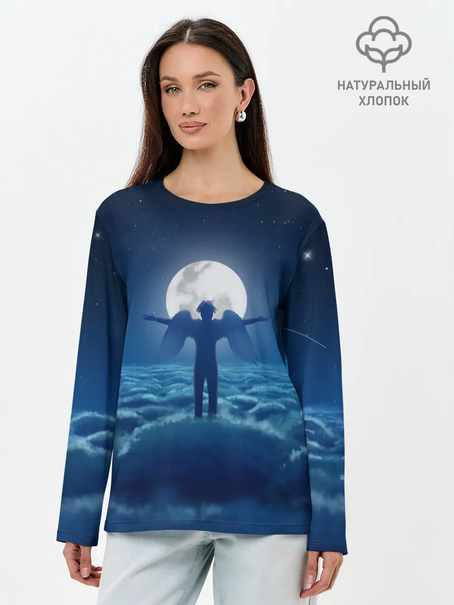 Лонгслив женский. Хлопок / XXXTentacion Fly