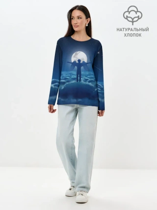 Лонгслив женский. Хлопок / XXXTentacion Fly