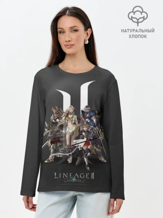 Лонгслив женский. Хлопок / LineAge 2 Revolution