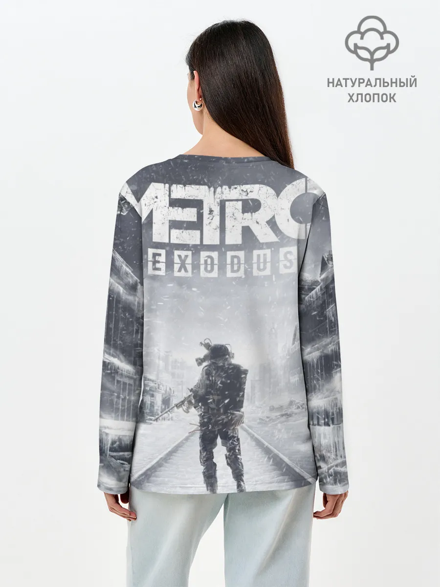 Лонгслив женский. Хлопок / Metro Exodus: Артём