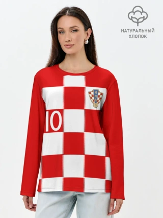 Лонгслив женский. Хлопок / Модрич Хорватия