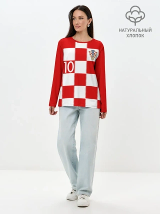 Лонгслив женский. Хлопок / Модрич Хорватия