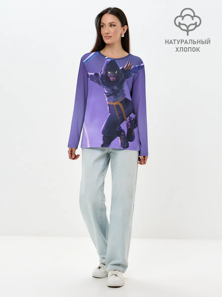 Лонгслив женский. Хлопок / Mythic