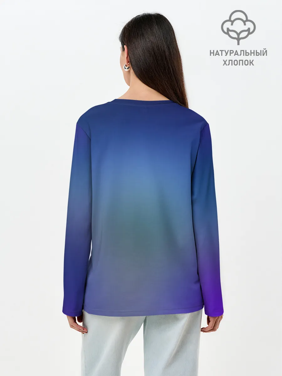 Лонгслив женский. Хлопок / Fishy