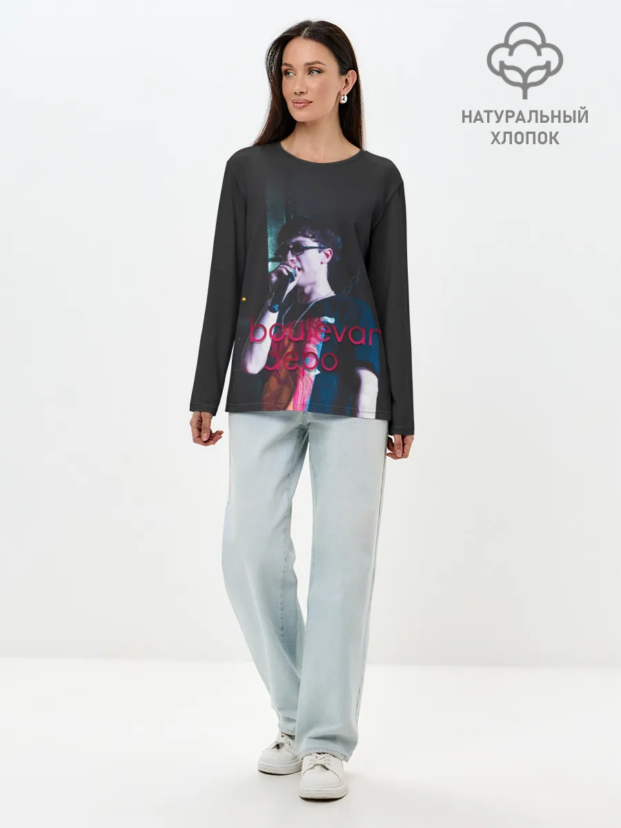 Лонгслив женский. Хлопок / Depo Boulevard