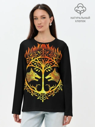 Лонгслив женский. Хлопок / Destiny 2