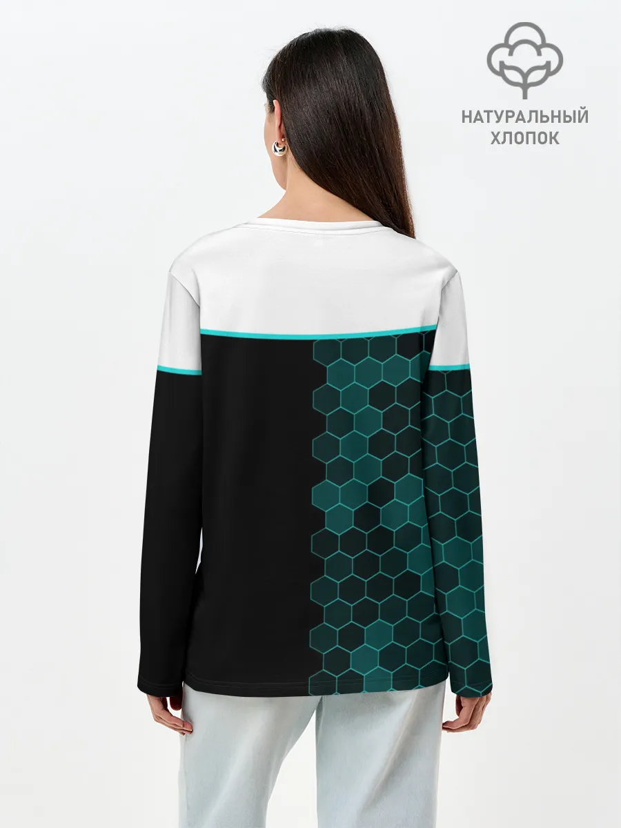 Лонгслив женский. Хлопок / Detroit RK900