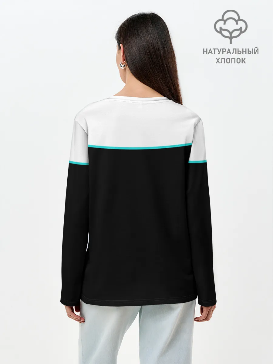 Лонгслив женский. Хлопок / Detroit RK800