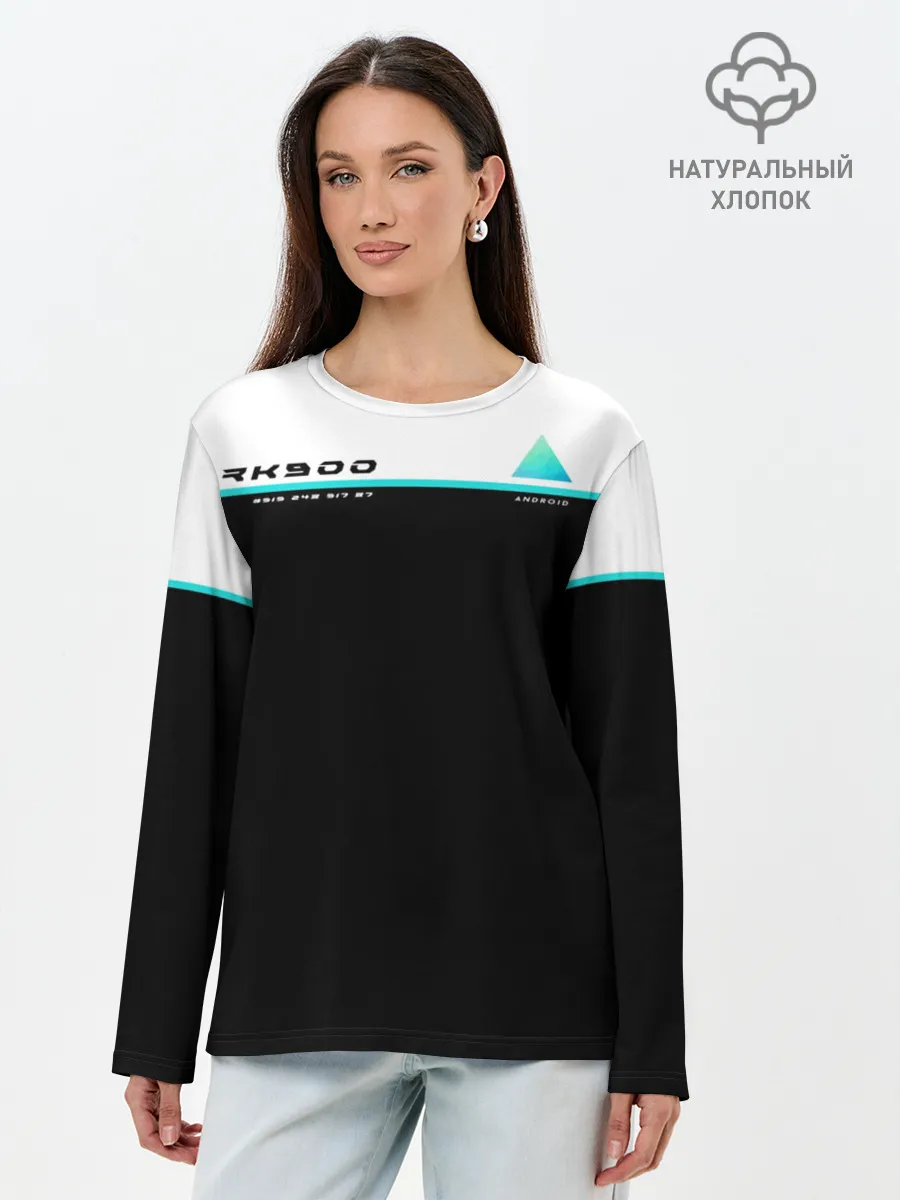 Лонгслив женский. Хлопок / Detroit RK900