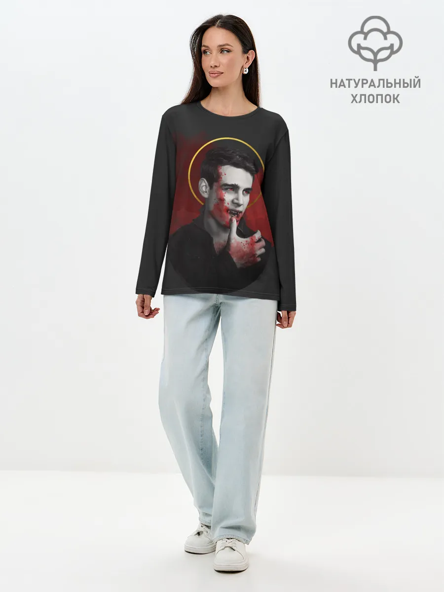 Лонгслив женский. Хлопок / Simon Lewis