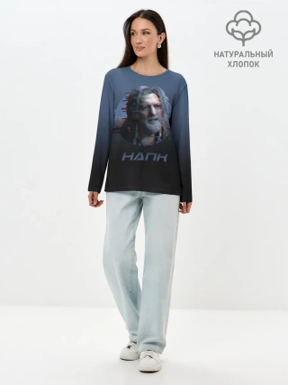 Лонгслив женский. Хлопок / Hank Anderson