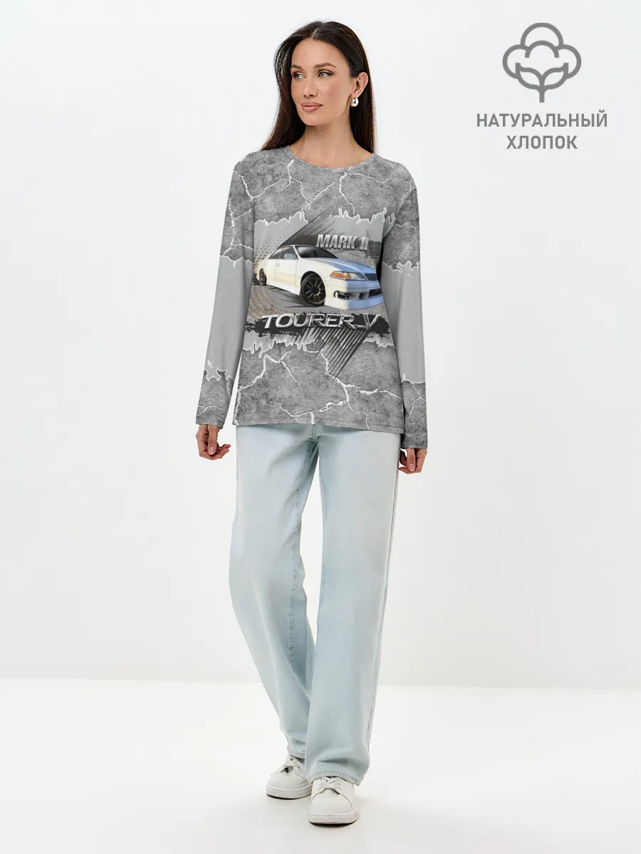 Лонгслив женский. Хлопок / Mark 2 Tourer V