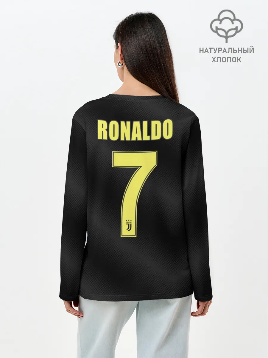 Лонгслив женский. Хлопок / Ronaldo alternative 18-19