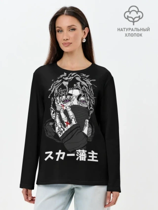 Лонгслив женский. Хлопок / Scarlxrd