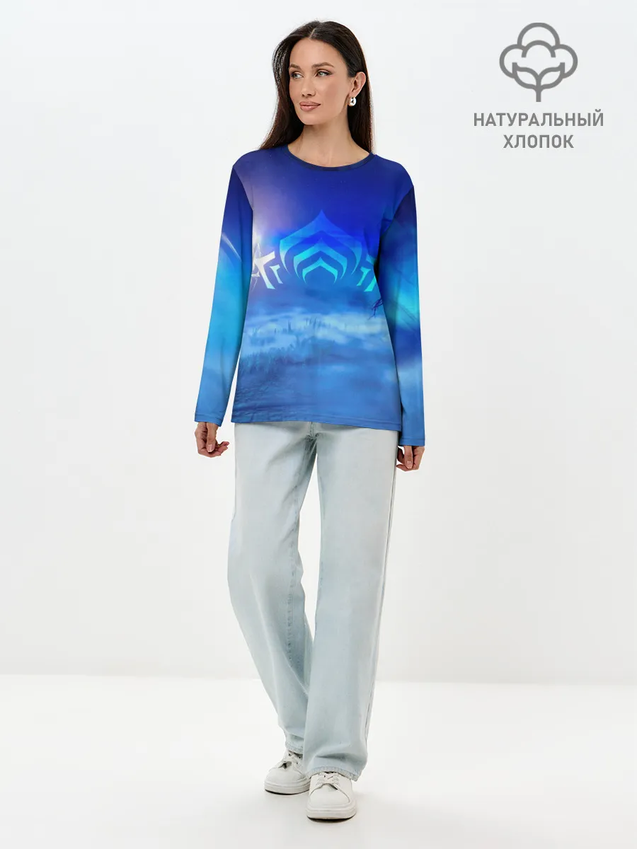 Лонгслив женский. Хлопок / WARFRAME