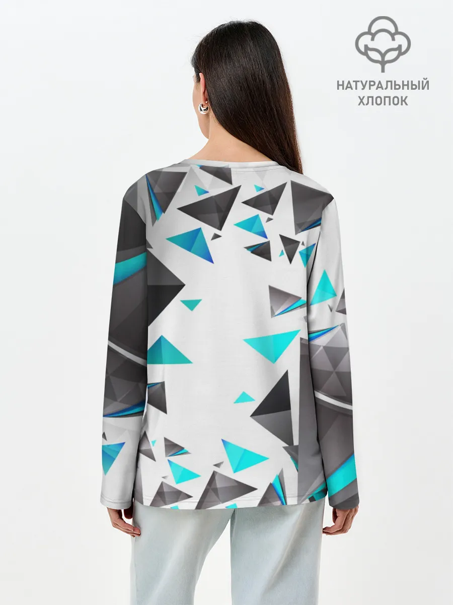 Лонгслив женский. Хлопок / TRIANGLE