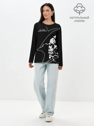 Лонгслив женский. Хлопок / LUDENS / KOJIMA PRODUCTIONS