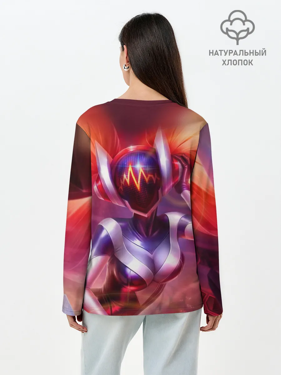 Лонгслив женский. Хлопок / DJ Sona | League of Legends