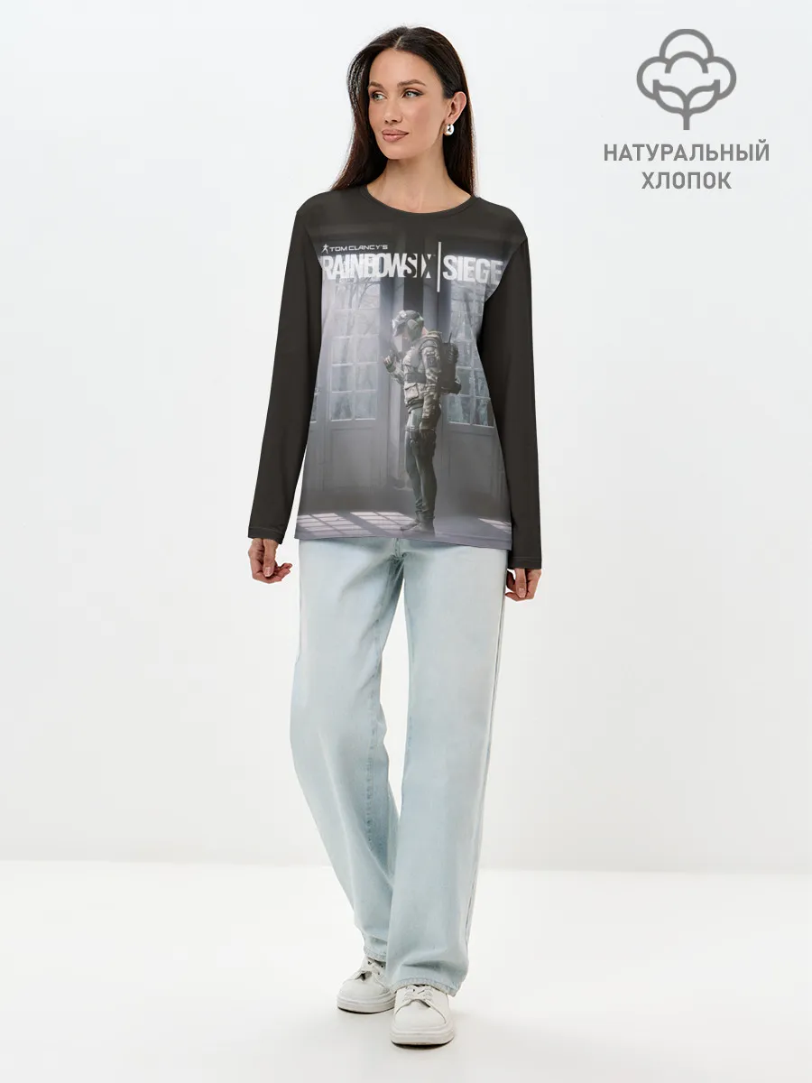 Лонгслив женский. Хлопок / Rainbow Six: Patriots