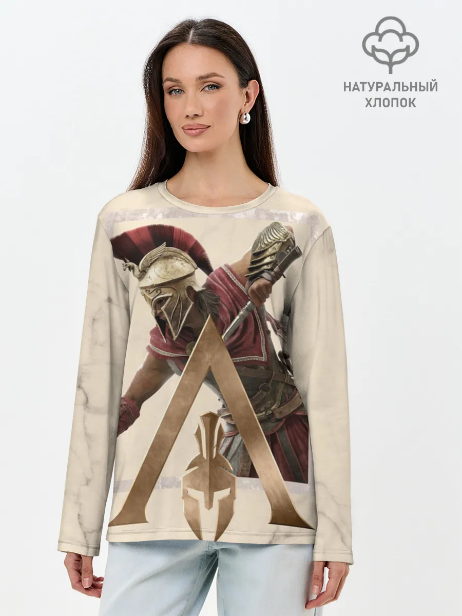 Лонгслив женский. Хлопок / Odyssey