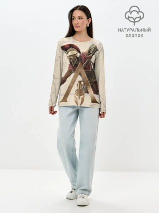 Лонгслив женский. Хлопок / Odyssey