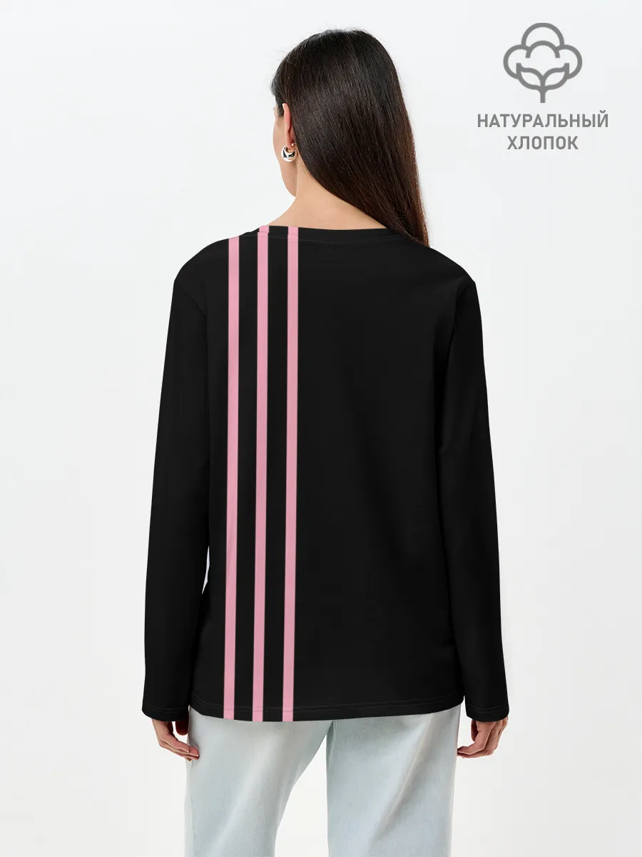 Лонгслив женский. Хлопок / BlackPink