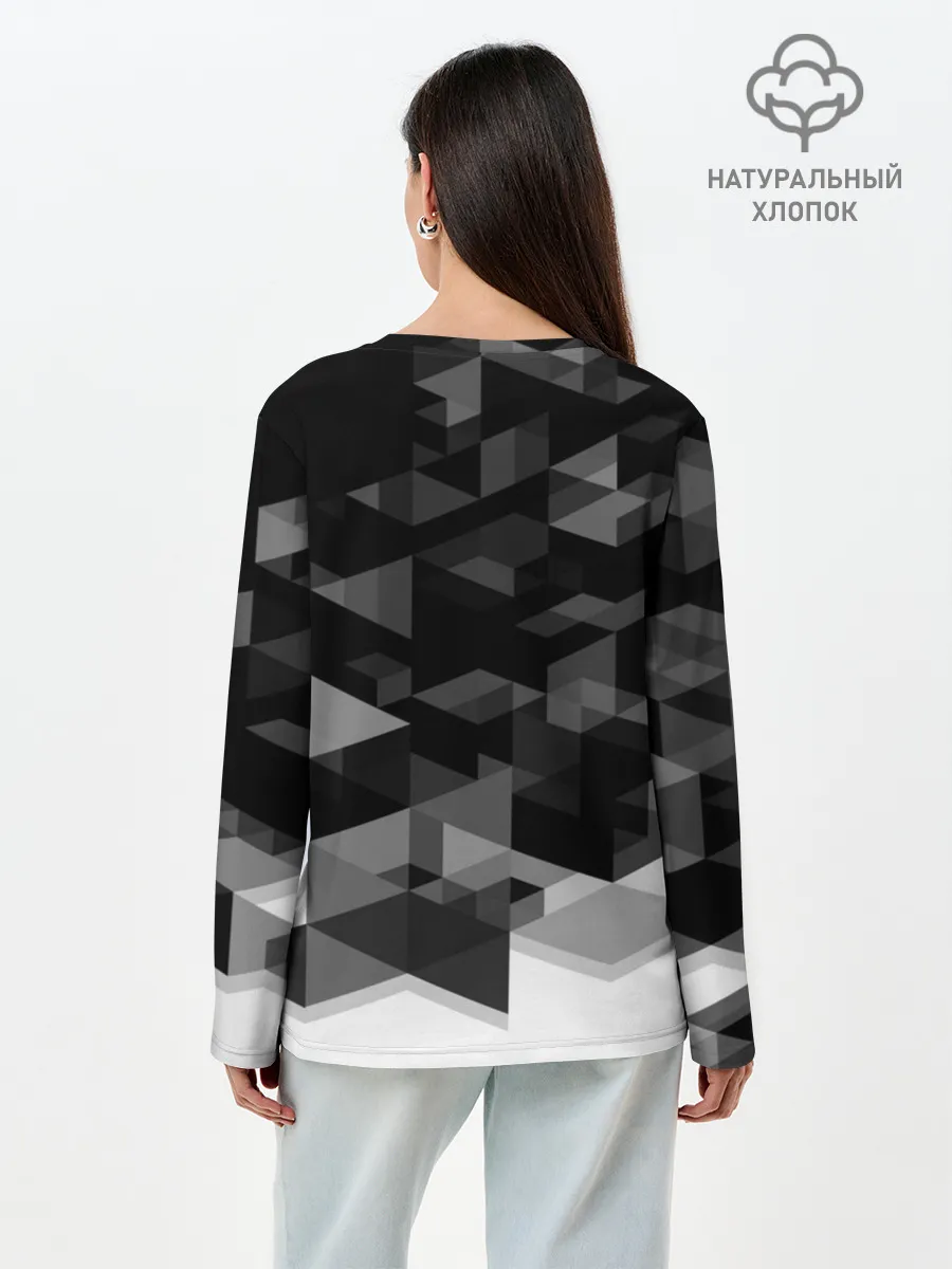 Лонгслив женский. Хлопок / RONALDO JUVE SPORT