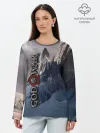 Лонгслив женский. Хлопок / God of War