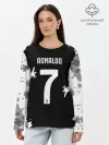 Лонгслив женский. Хлопок / RONALDO JUVE SPORT