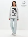 Лонгслив женский. Хлопок / RONALDO JUVE SPORT