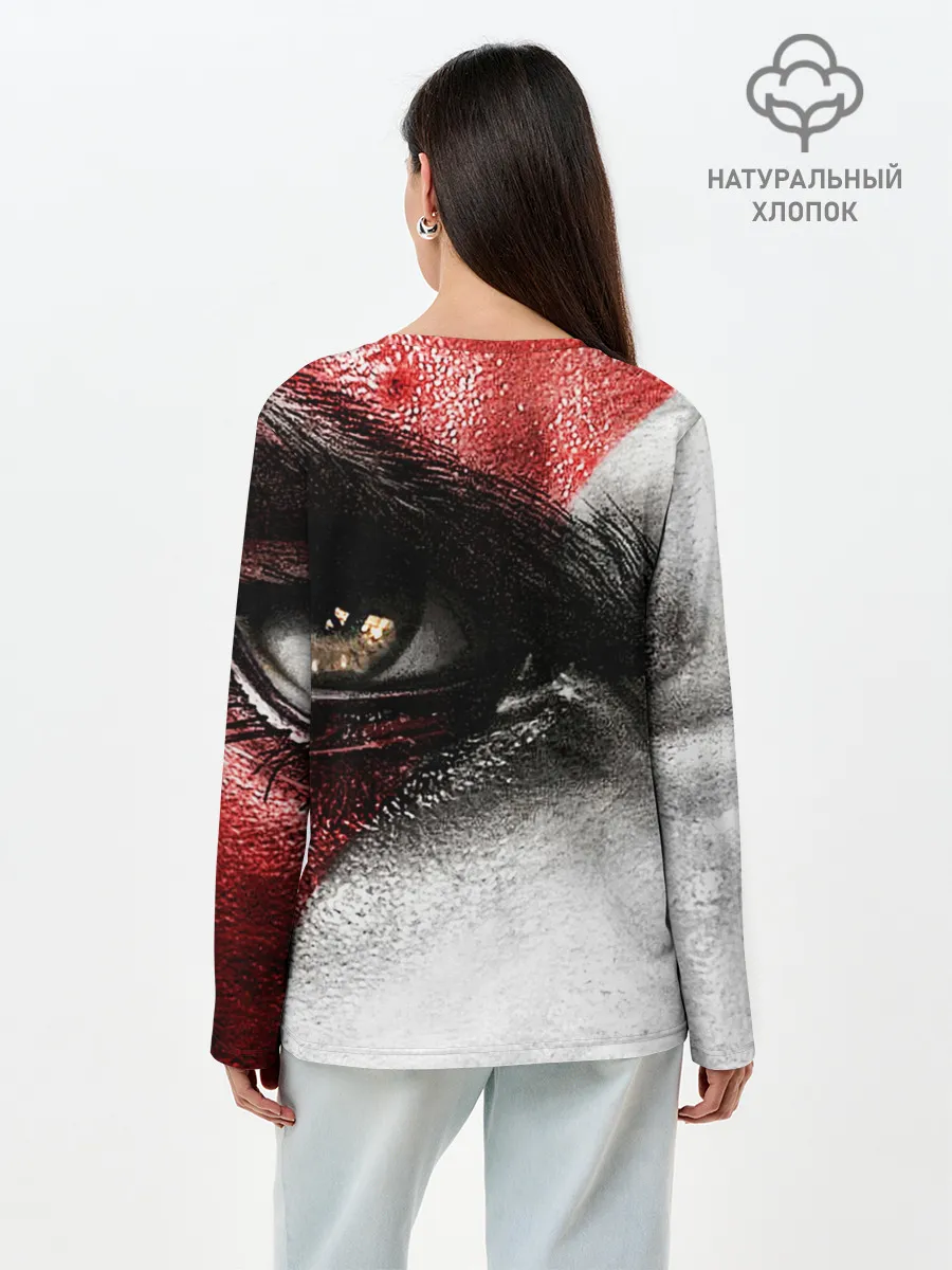 Лонгслив женский. Хлопок / God of War