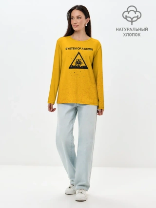 Лонгслив женский. Хлопок / System of a Down