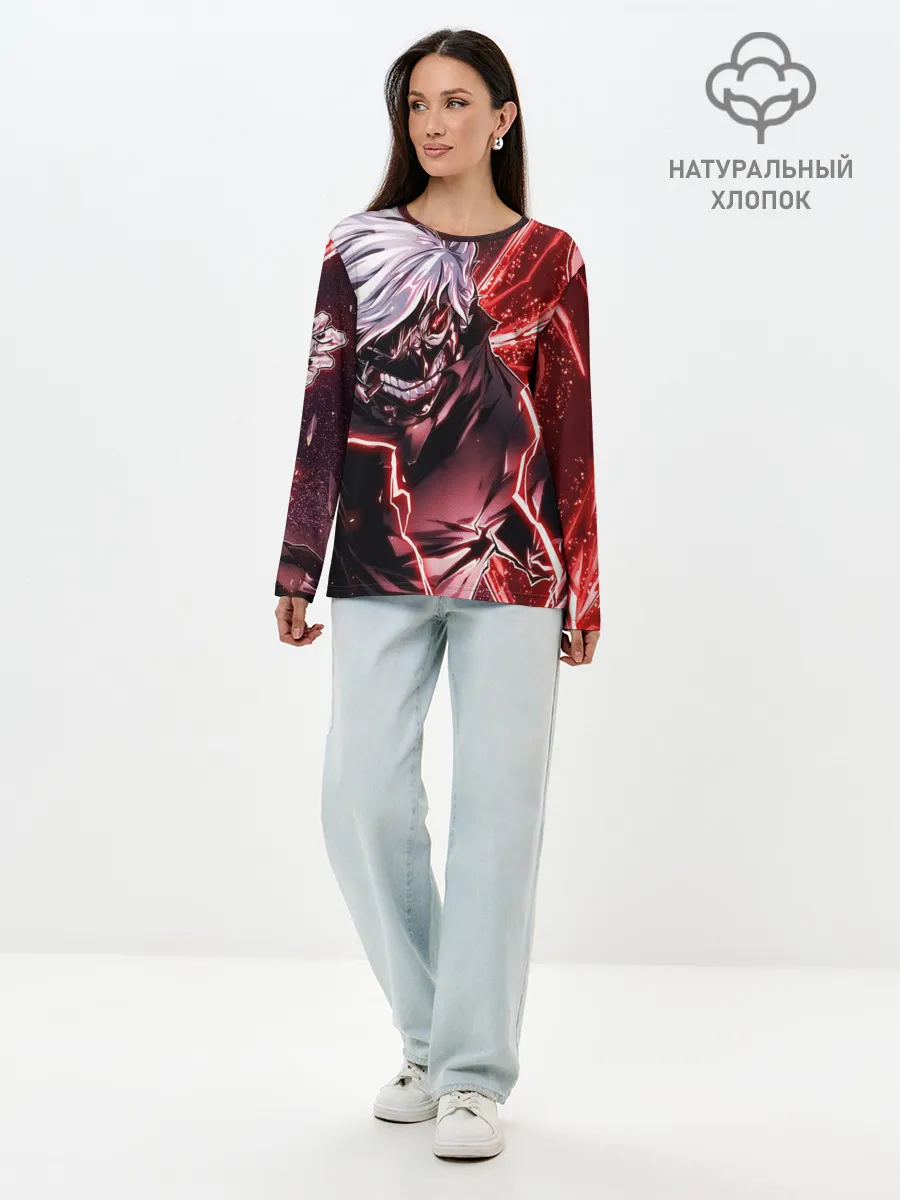 Лонгслив женский. Хлопок / ТОКИЙСКИЙ ГУЛЬ