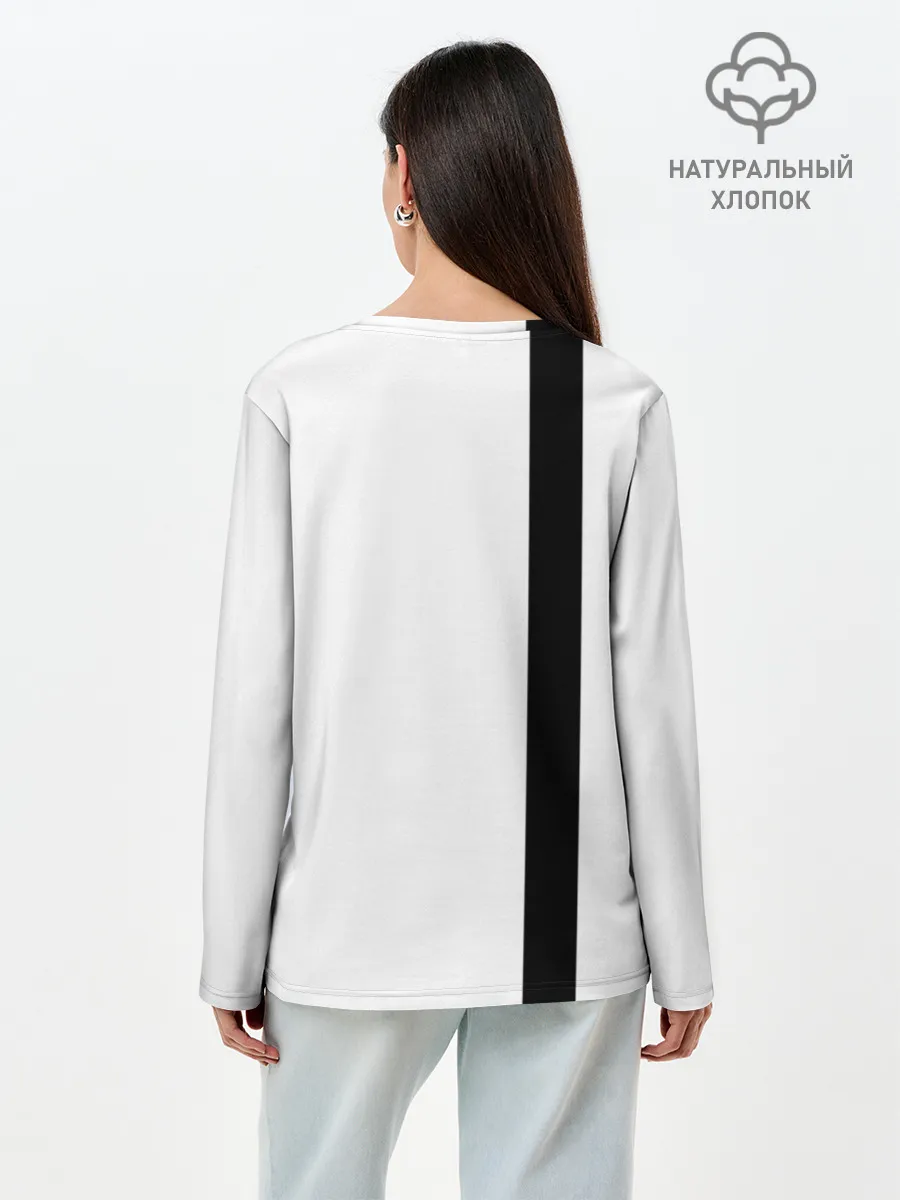 Лонгслив женский. Хлопок / NASA