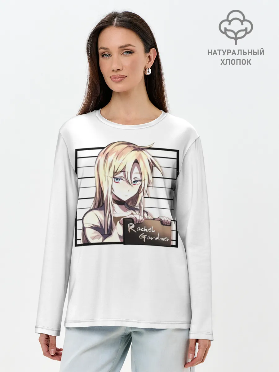Лонгслив женский. Хлопок / Rachel Gardner