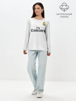 Лонгслив женский. Хлопок / Modric home 18-19