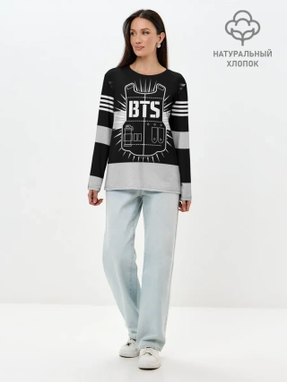 Лонгслив женский. Хлопок / BTS ARMY 97 JUNG KOOK