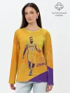 Лонгслив женский. Хлопок / Lebron