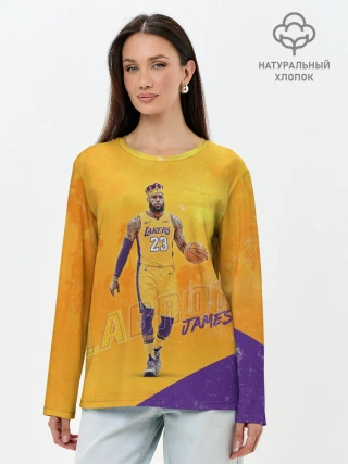 Лонгслив женский. Хлопок / Lebron