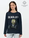 Лонгслив женский. Хлопок / Deadlift