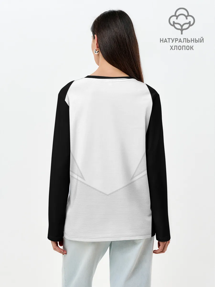 Лонгслив женский. Хлопок / JUVENTUS SPORT