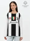 Лонгслив женский. Хлопок / JUVENTUS BIANCONERI