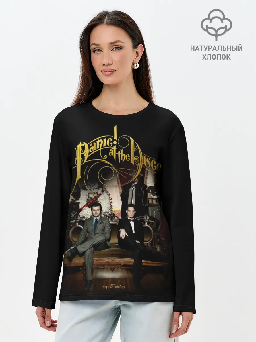Лонгслив женский. Хлопок / Vices & Virtues