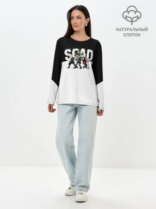 Лонгслив женский. Хлопок / System of a Down