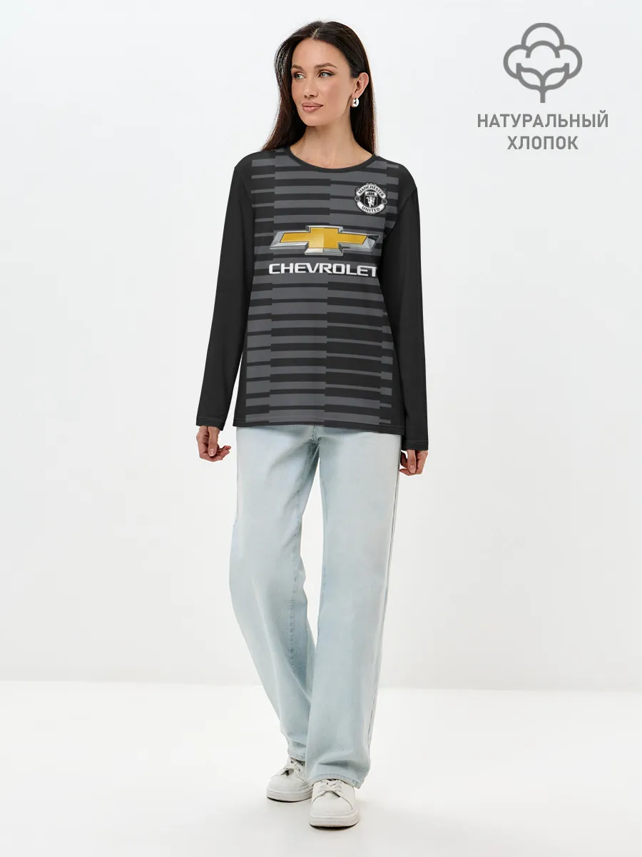 Лонгслив женский. Хлопок / De Hea away 18-19