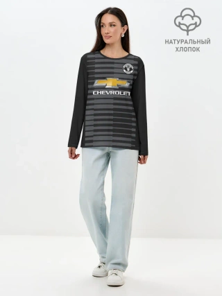 Лонгслив женский. Хлопок / De Hea away 18-19