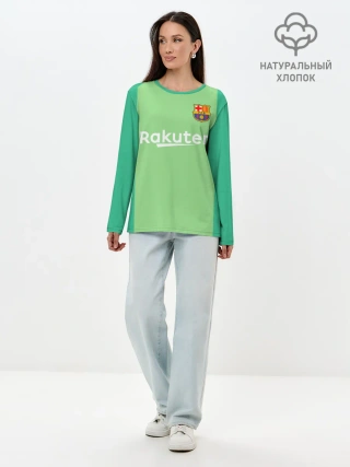 Лонгслив женский. Хлопок / Ter Stegen home 18-19