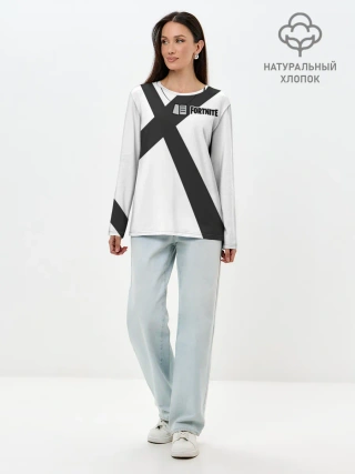 Лонгслив женский. Хлопок / Fortnite: Гренадёр